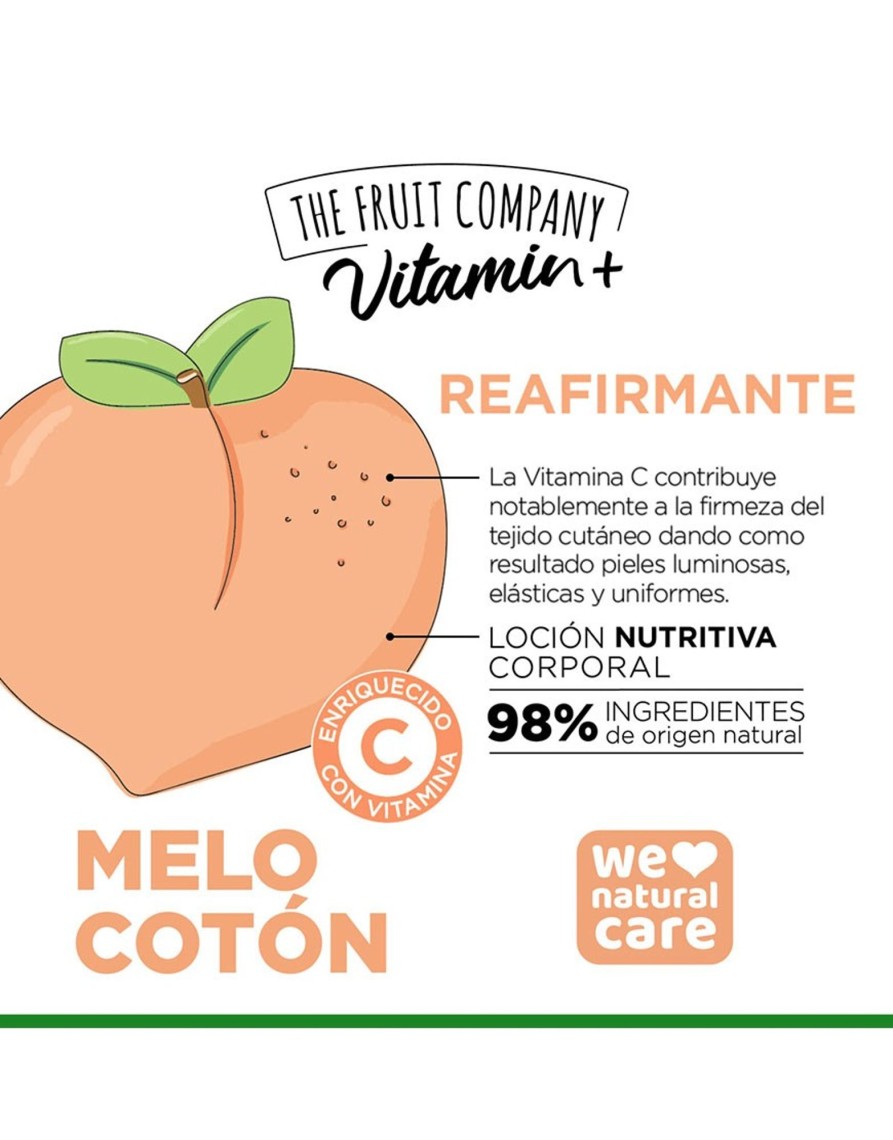 QUINCE MODAS Locion Corporal Melocoton Fruit | Champu, Gel, Crema Hidratante, Desodorante...