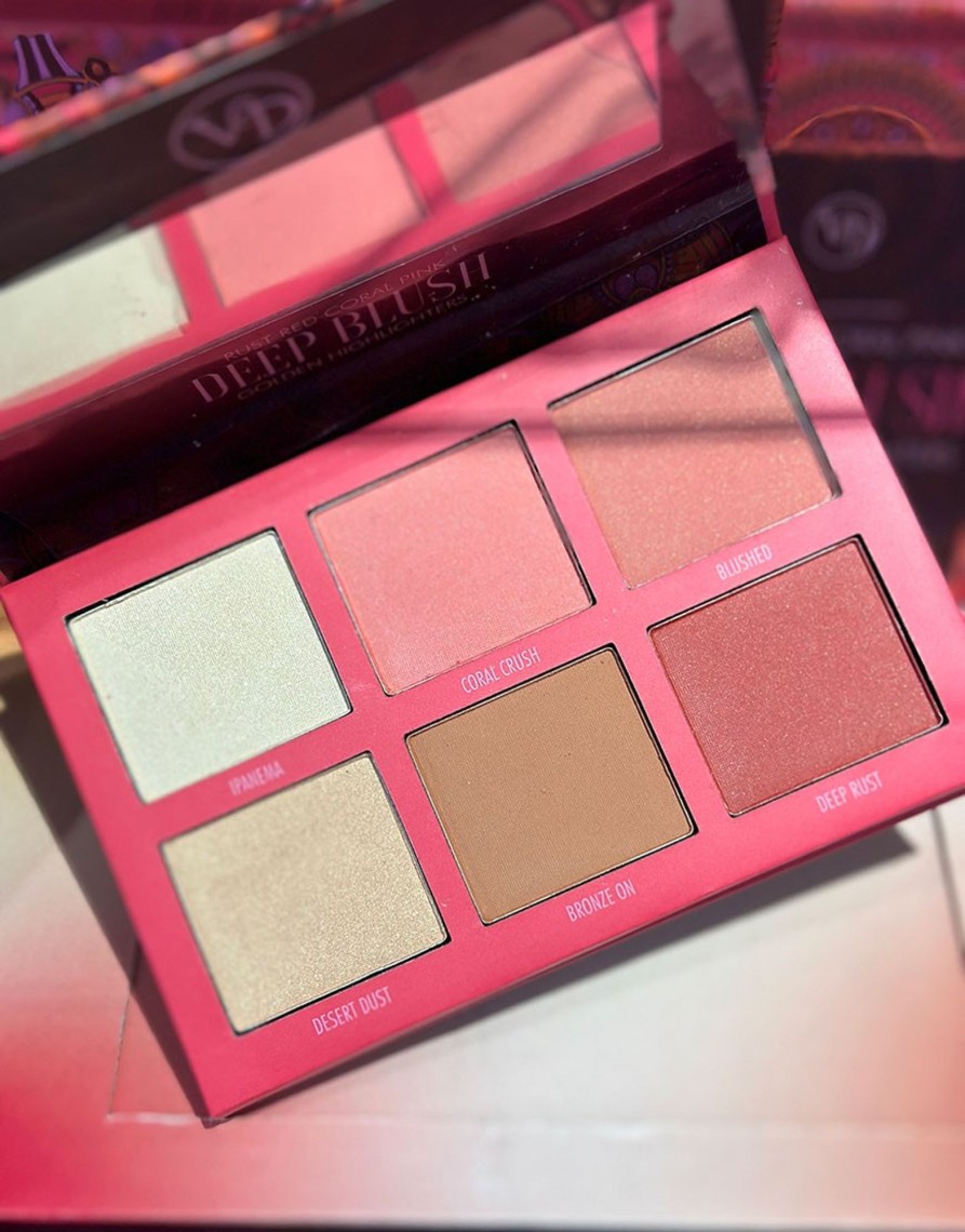 QUINCE MODAS Paleta Viva La Diva Deep Blush | Cara Y Rostro