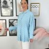 QUINCE MODAS Camisa Lunaritos Oversize | Camisas Y Tops