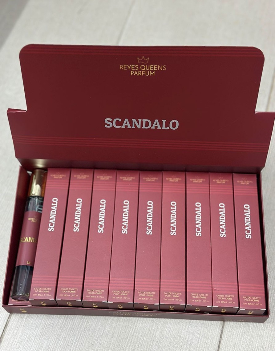 QUINCE MODAS Caja 20 Mini Perfume Scandalo | Lotes