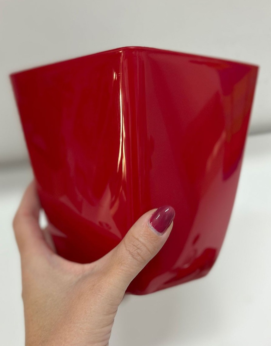 QUINCE MODAS Cubo Rojo | Cubos Y Cestas Para Regalar