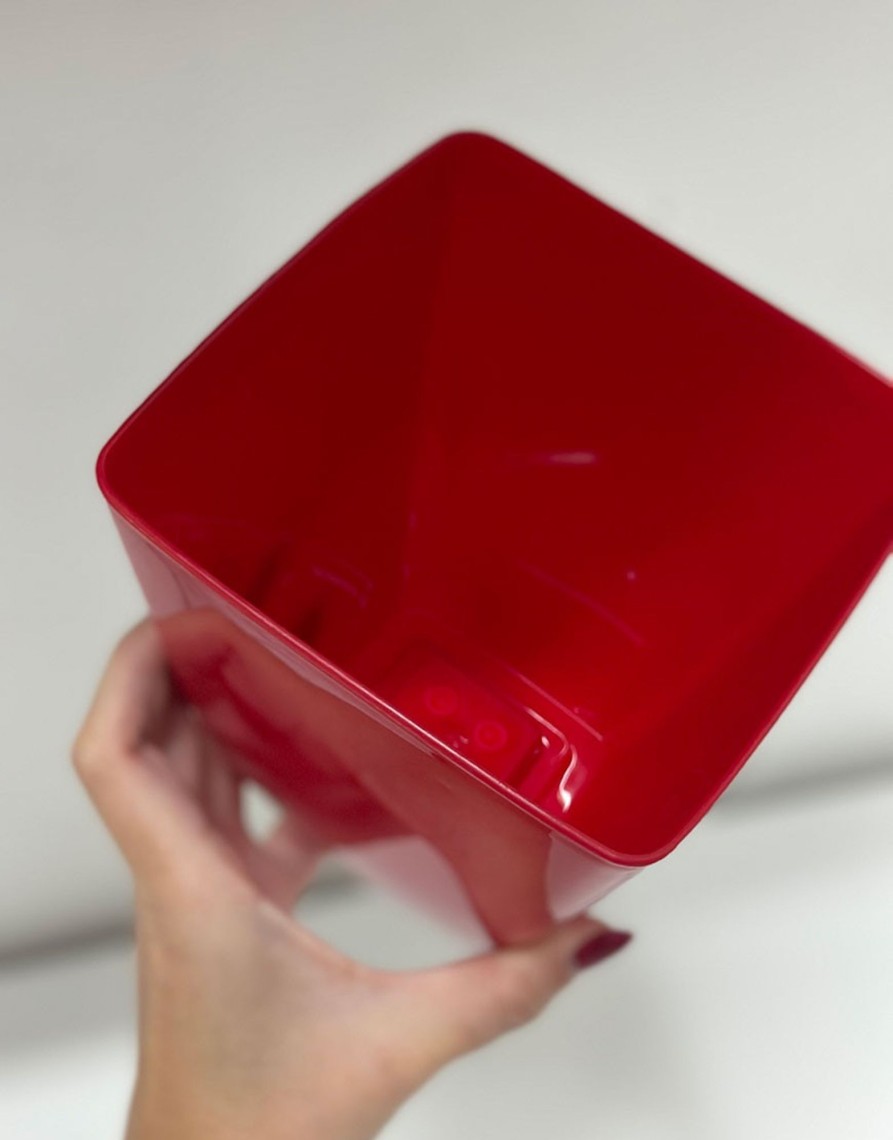 QUINCE MODAS Cubo Rojo | Cubos Y Cestas Para Regalar