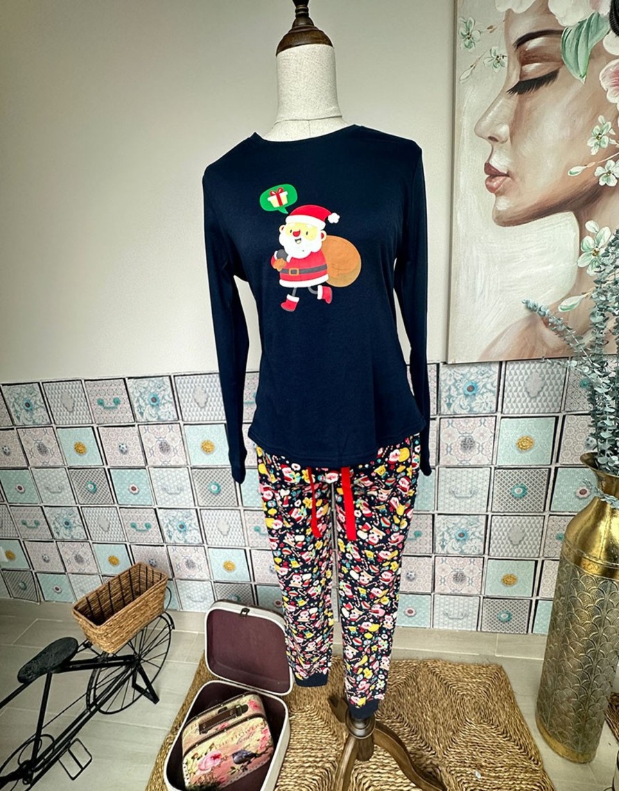 QUINCE MODAS Pijama Navidad Mujer | Pijamas Y Lenceria