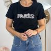 QUINCE MODAS Camiseta Paris Brillo | Camisetas