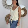 QUINCE MODAS Blusa Nudo Botones | Camisas Y Tops