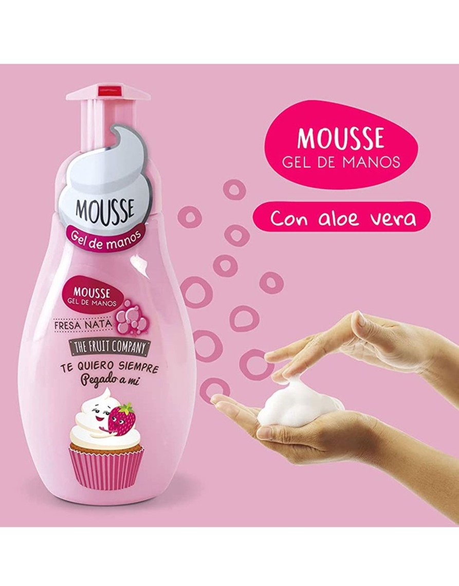 QUINCE MODAS Gel Manos Fresa Nata Fruit | Champu, Gel, Crema Hidratante, Desodorante...