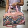 QUINCE MODAS Macuto Floral | Bolsos