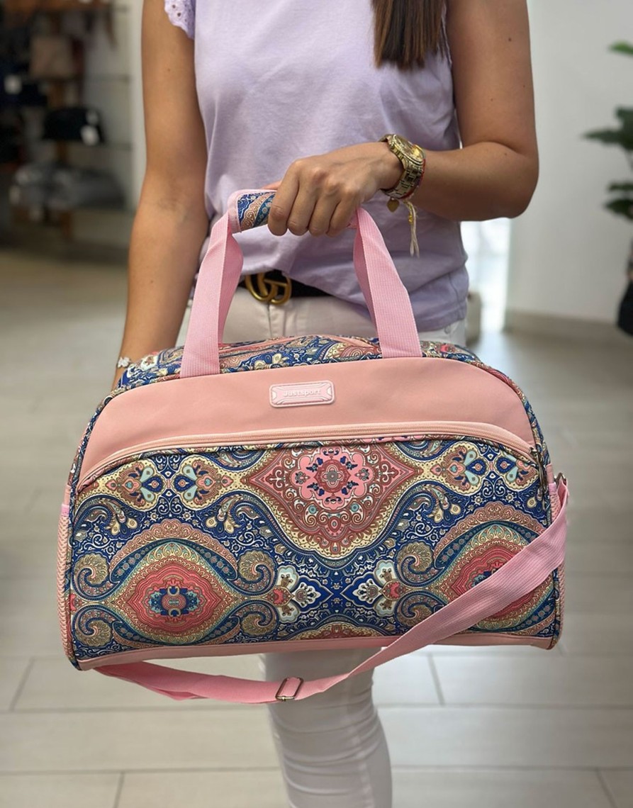 QUINCE MODAS Macuto Floral | Bolsos