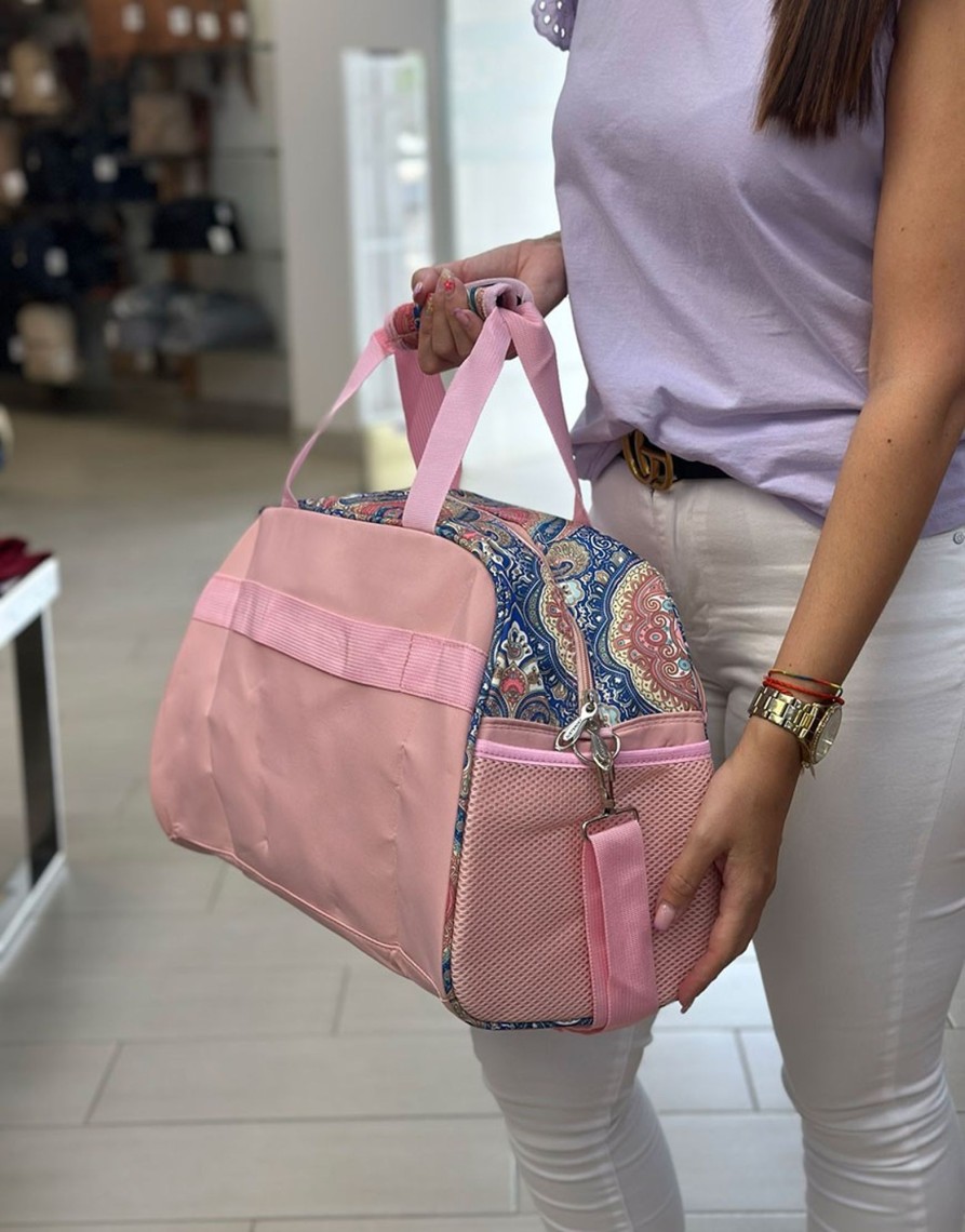 QUINCE MODAS Macuto Floral | Bolsos