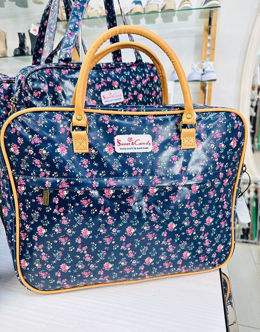 QUINCE MODAS Bolso/Portatil Floral | Neceser