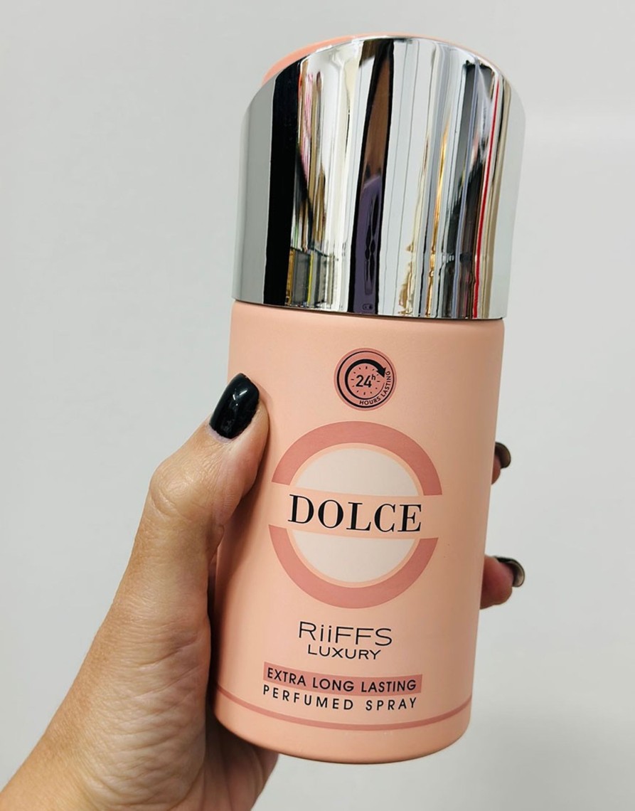 QUINCE MODAS Spray Perfum Dolce | Champu, Gel, Crema Hidratante, Desodorante...