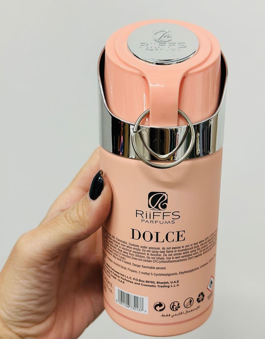 QUINCE MODAS Spray Perfum Dolce | Champu, Gel, Crema Hidratante, Desodorante...