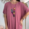 QUINCE MODAS Camiseta Con Collar | Camisetas