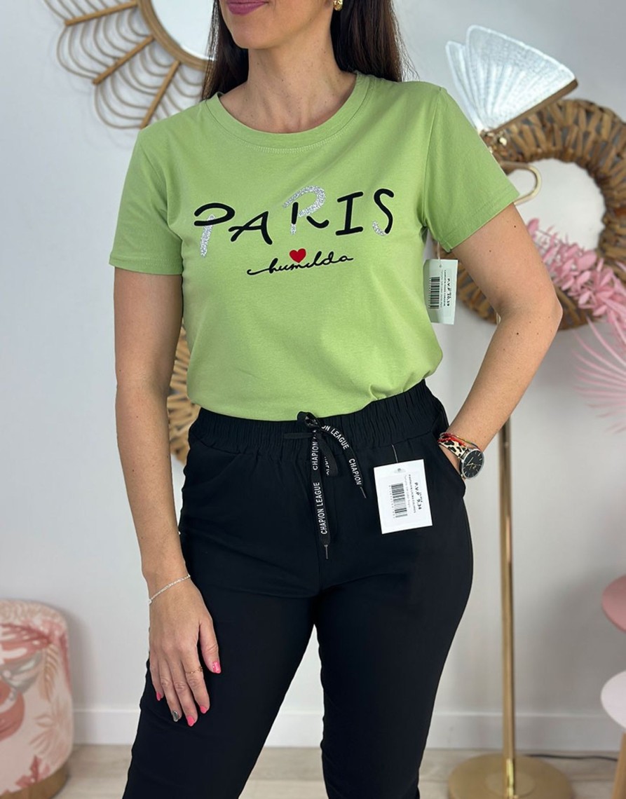 QUINCE MODAS Camiseta Paris Corazon | Camisetas