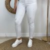 QUINCE MODAS Vaquero White Desgastado | H:Hnes Y Leggins