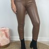 QUINCE MODAS Pantalon Encerado Brillo | H:Hnes Y Leggins